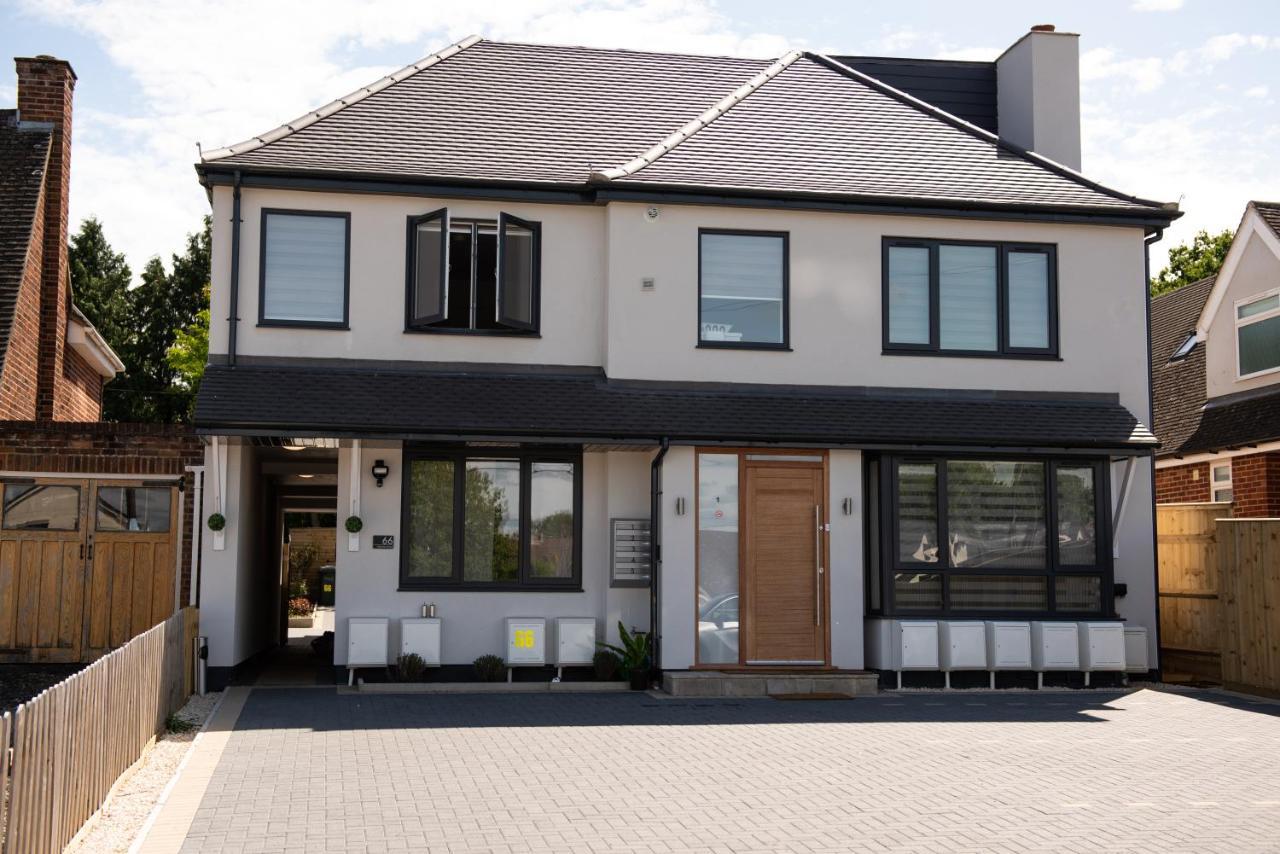 Walnut Flats-F5, Stylish 1-Bedroom - Parking, Netflix, Wifi - Close To Oxford, Bicester & Blenheim Palace Kidlington Exterior photo